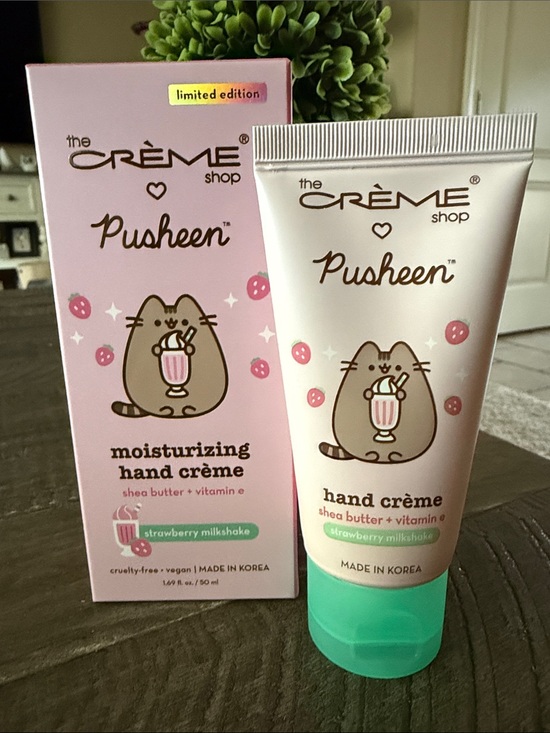 The Creme Shop Other - The Crème Shop Pusheen Strawberry Milkshake Moisturizing Hand Crème